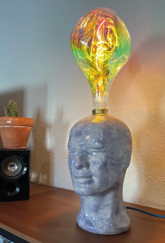 Soft Purple with Sparks