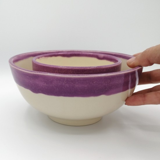 Transparent & Purple