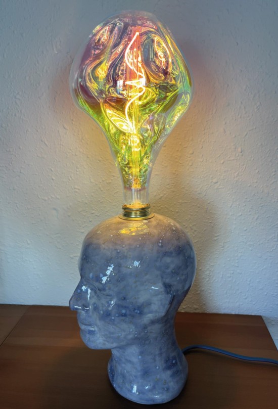 Soft Purple with Sparks