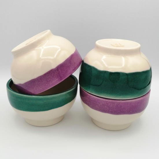 Transparent & Purple