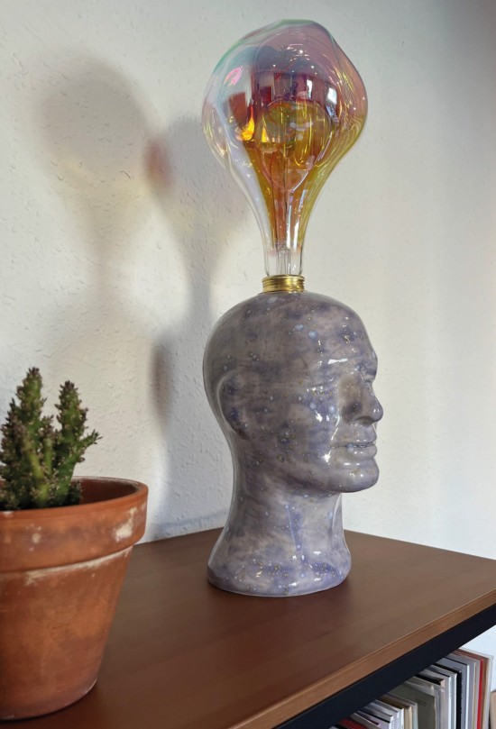 Soft Purple with Sparks