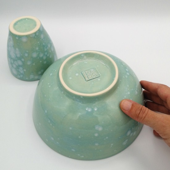 Ligth Green with Sparks