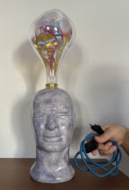 Soft Purple with Sparks