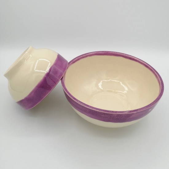 Transparent & Purple